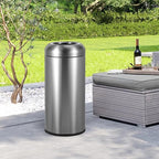 BEAMNOVA 16.5 Gallon Trash Can Open Top Outdoor Indoor Commercial Stainless - Image 9