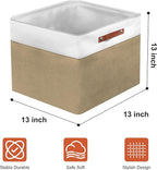 13in Open Fabric Storage Basket - Image 2