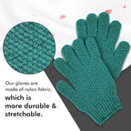 Evridwear Exfoliating Dual Texture Bath Gloves - Image 2