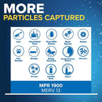 Filtrete 24x24x1 AC Furnace Air Filter, MERV 13, MPR 1900, Premium Allergen - Image 5