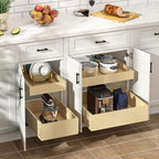 WelFurGeer Soft Close Pull Out Cabinet Organizer, Cabinets Roll Out Drawers - Image 2