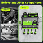 Wall Mount for EGO-Compatible Tools – 3-Layer Adjustable Garage Organizer - Image 5