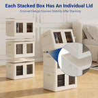 FLEXIMOUNTS 110 QT Stackable Storage Bins - Image 5