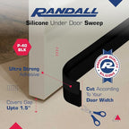 Adhesive Backed Door Draft Stopper – Silicone Under Door Sweep - Image 2