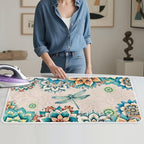 Bohemian Folding Ironing Mat Heat and Steam Resistant Dragonfly Ironing Pad 32 - Image 4