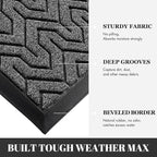 Yimobra Large Door Mat Outside Entrance 47x24, Waterproof Heavy Duty Outdoor - Image 4