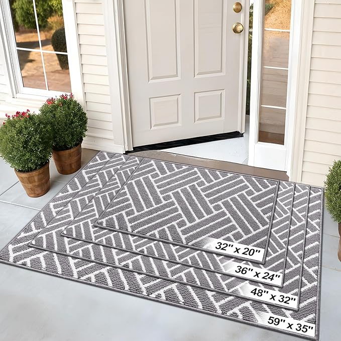 OLANLY Indoor Door Mat, 48x32 Inch, Dirt Resistant and Absorbent, Non-Slip - Image 7
