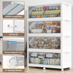 220Gal Plastic Stackable Storage Bins - Image 5