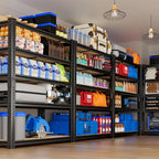 Garage Shelving, 5 Tier Adjustable Metal Organizer Wire Rack - Image 8