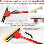 Compressed Cellulose Sponge Mop - Image 5