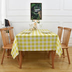 Waterproof Plaid Tablecloth Fabric - Image 8