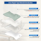 KING MOUNTAIN Linen Repair Patches, Self-Adhesive Fabric Patches, 4 X 63 inch - Image 3