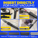 Holikme 2 Pieces Dryer Vent Cleaner Kit, Dryer Lint Vacuum Attachment and - Image 3
