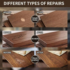 Wood Repair Kit, Furniture Repair Kit Scratch Cover - Image 4