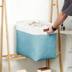 DULLEMELO Extra Large Storage Baskets, Fabric Storage Bins - Image 6