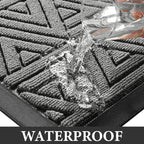 Yimobra Large Door Mat 36x24, All-Weather Waterproof Non-Slip Welcome Matt - Image 6