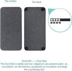 2 Pcs Water Absorbing Stone Trays, Kitchen/Bathroom Sink Soap Dish, Diatomite - Image 6