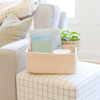 NaturalCozy 13.5”x8.5”x5.5” Storage Baskets - Image 7