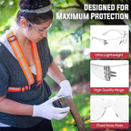 SAFE HANDLER Hyline Anti-Fog Color Safety Glasses Variety, Impact Resistant - Image 5