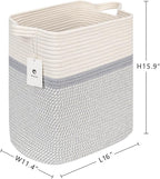 Storage Baskets for Clothes Fabric Cotton Rope Storage Basket - Image 6