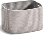 Woven Cotton Rope Storage Basket by ICERZCZ
