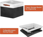 13in Open Fabric Storage Basket - Image 6