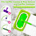 Reusable Dry Sweeping Cloths Microfiber Wet Pads Refill Compatible - Image 2