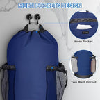 BALEINE 150L Laundry Bag Backpack, 900D Oxford Fabric Large Travel Laundry Bags - Image 3