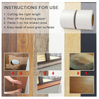 BOMEI PACK Wood Grain Repair Tape, Self Adhesive Repair Patch - Image 8