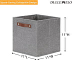DULLEMELO 11x11 Cube Collapsible Fabric Storage Bins - Image 4