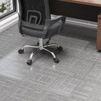 Chair Mat for Carpet, Beveled Edge Vinyl Mat by FUNMATHomeDecors
