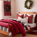 ZWJD Christmas Pillow Covers 20x20 Set of 2 Soft Polyester Textured Pillowcases - Image 6