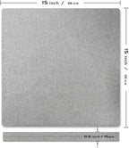 ReArt 15" x 15" Heat Press Mat for Cricut Easypress Both Sides Applicable - Image 2