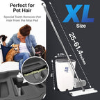 X3 Mop XL, Separates Dirty and Clean Water, 3-Chamber Design, Flat Mop and - Image 6