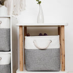 11 x 11 Inch Storage Cubes, 6 Pack Large Collapsible Fabric Storage Bin - Image 6