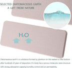 2 Pcs Water Absorbing Stone Trays, Kitchen/Bathroom Sink Soap Dish, Diatomite - Image 2