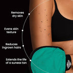 Dermasuri - Deep Exfoliating Glove - Korean Exfoliating Mitt - Body Scrubber - Image 2