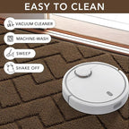 hicorfe Indoor Doormat, Front Back Door Mat Rubber Backing Non Slip Door Mats - Image 7