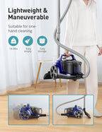 Aspiron Canister Vacuum, Upgraded 1600W Bagless Canister Vacuum Cleaner - Image 7