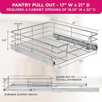 HOLDN’ STORAGE Heavy-Duty Premium Collection Pull Out Cabinet Organizer - Image 3