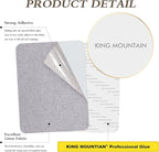 KING MOUNTAIN Fine Linen Repair Patches, Self-Adhesive Linen Fabric Patches - Image 3