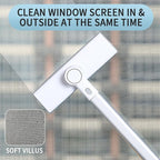Window Screen Cleaner 2 in 1，mesh Screen Cleaner Brush Washing - Image 2