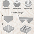 Simple Houseware 4-Pack Drawer Organizer Set - Image 5