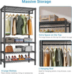 VIPEK V1 Wire Garment Rack 4 Tiers Heavy Duty Clothes Racks - Image 7