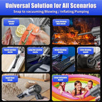 Car Vacuum Portable Cordless 21000PA High Power Mini Vacuum Cleaner 4-in-1 - Image 4