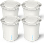 CLEVAST Refillable Moisture Absorber Bucket, 12.5 oz, 4 Pack, Refills Cups by CLEVAST