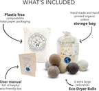 Friendsheep Wool Dryer Balls, Organic Reusable Fabric Softener Alternative - Image 4
