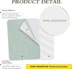 KING MOUNTAIN Coarse Linen Repair Patches, Self-Adhesive Linen Fabric Patches - Image 2