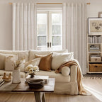 YoungsTex Natural Linen Curtains 80 Inch Length - Image 9