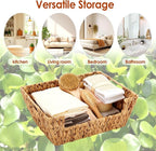 Water Hyacinth Wicker Basket 2 Pack - Image 8